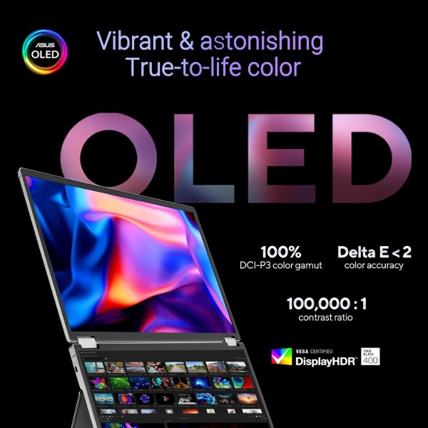 Фото - Монітор Asus ZenScreen DUO MQ149CD
